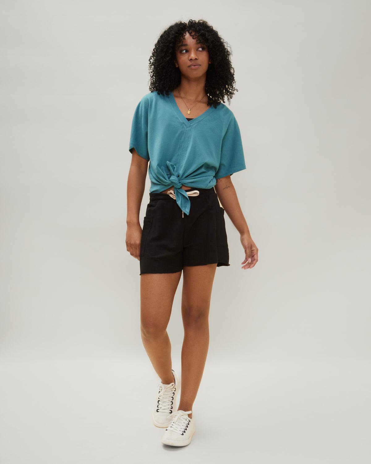 Rose Boreal - T-Shirt - Jasper T-Shirt - Aquamarine