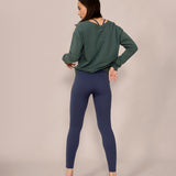 Essence V neck Top - Dark Lagoon