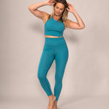 Soutien gorge sport Serena - Bleu Pacific