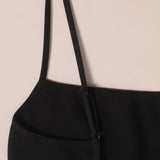 Seamless Bodysuit in Black