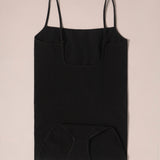 Seamless Bodysuit in Black