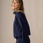 Rose Boreal - Sweatshirt - Wayfarer sweatshirt - Denim