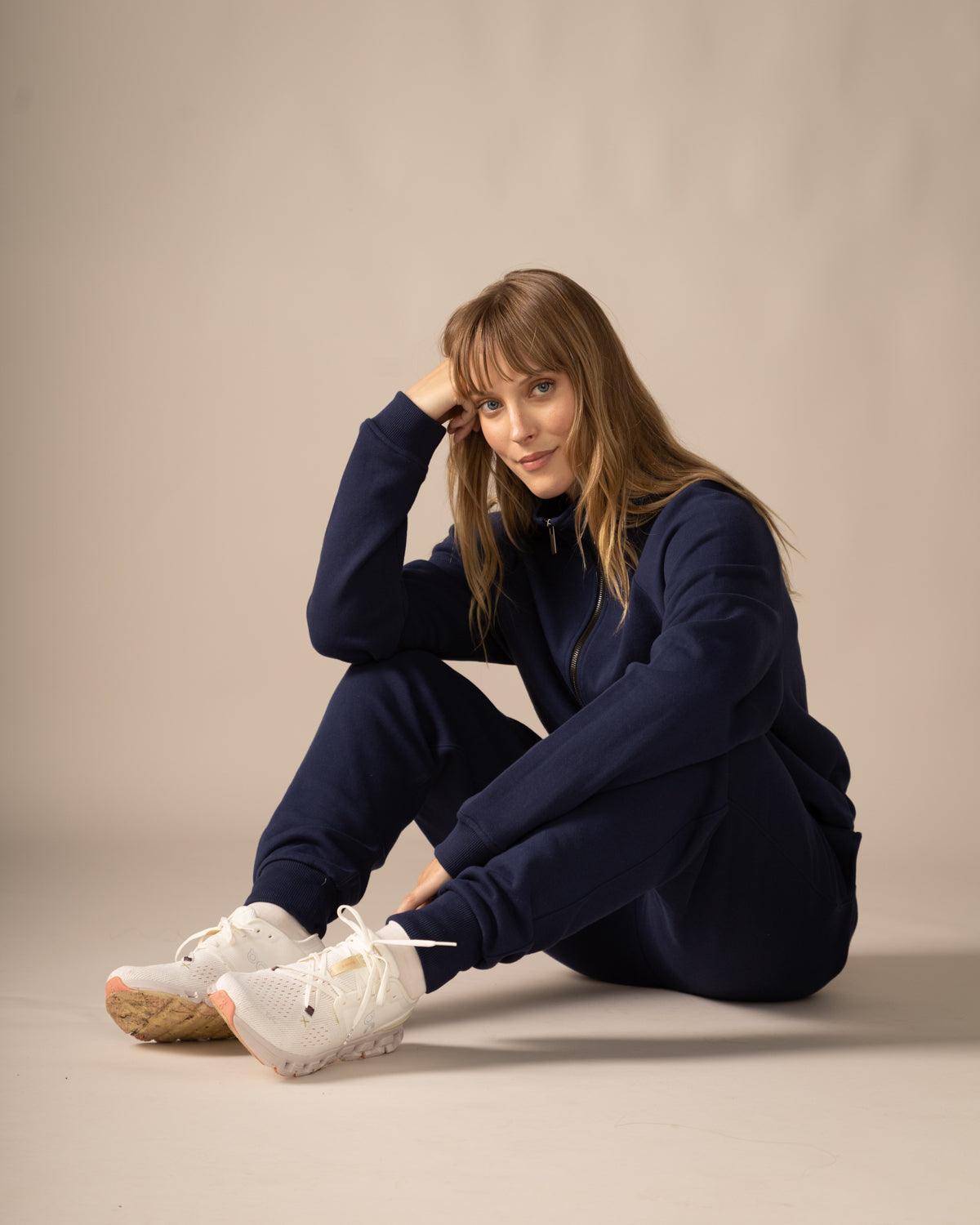Rose Boreal - Sweatshirt - Wayfarer sweatshirt - Denim