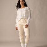 Rose Boreal - Pants - Mingan Jogger Pants - Natural