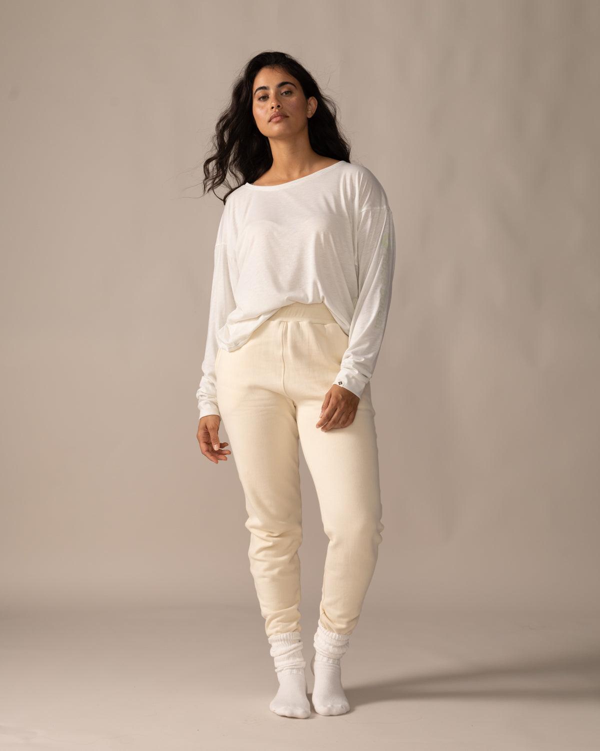 Rose Boreal - Pants - Mingan Jogger Pants - Natural