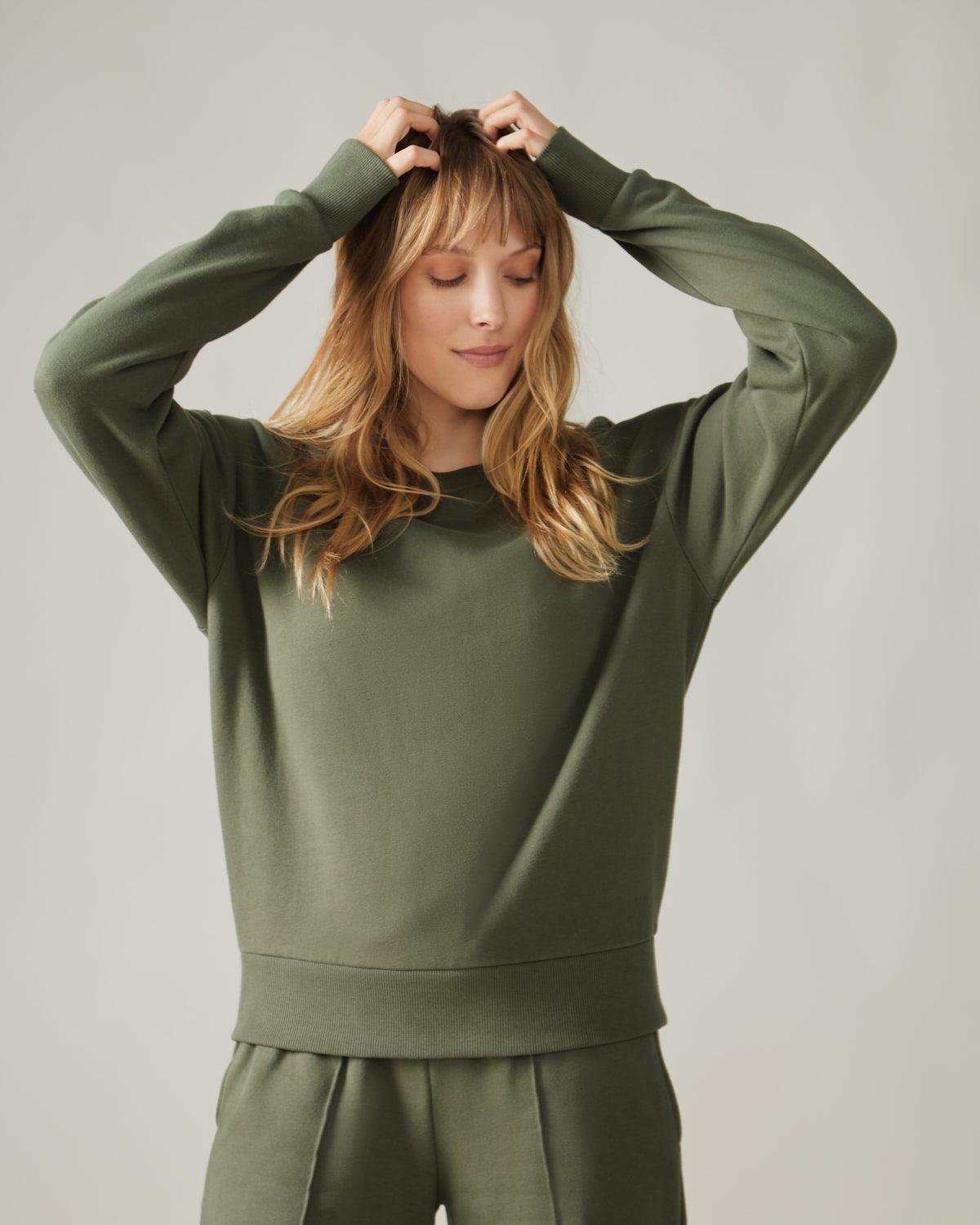 Rose Boreal - Sweatshirt - Self love sweatshirt - Moss