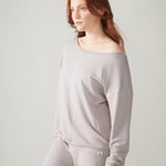 Rose Boreal - Long Sleeve - Flashdance Pullover - Atmosphere