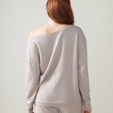 Rose Boreal - Long Sleeve - Flashdance Pullover - Atmosphere