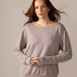 Rose Boreal - Long Sleeve - Flashdance Pullover - Atmosphere