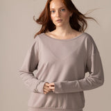 Rose Boreal - Long Sleeve - Flashdance Pullover - Atmosphere