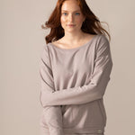 Rose Boreal - Long Sleeve - Flashdance Pullover - Atmosphere