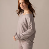 Rose Boreal - Long Sleeve - Flashdance Pullover - Atmosphere
