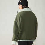 Rose Boreal - Polar Fleece - Sutton Polar Fleece Pullover - Forest Moss