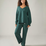 Rose Boreal - Sweatshirt - Forillon Sweatshirt - Dark Lagoon