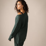 Rose Boreal - Sweatshirt - Forillon Sweatshirt - Dark Lagoon