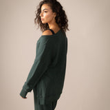 Rose Boreal - Sweatshirt - Forillon Sweatshirt - Dark Lagoon