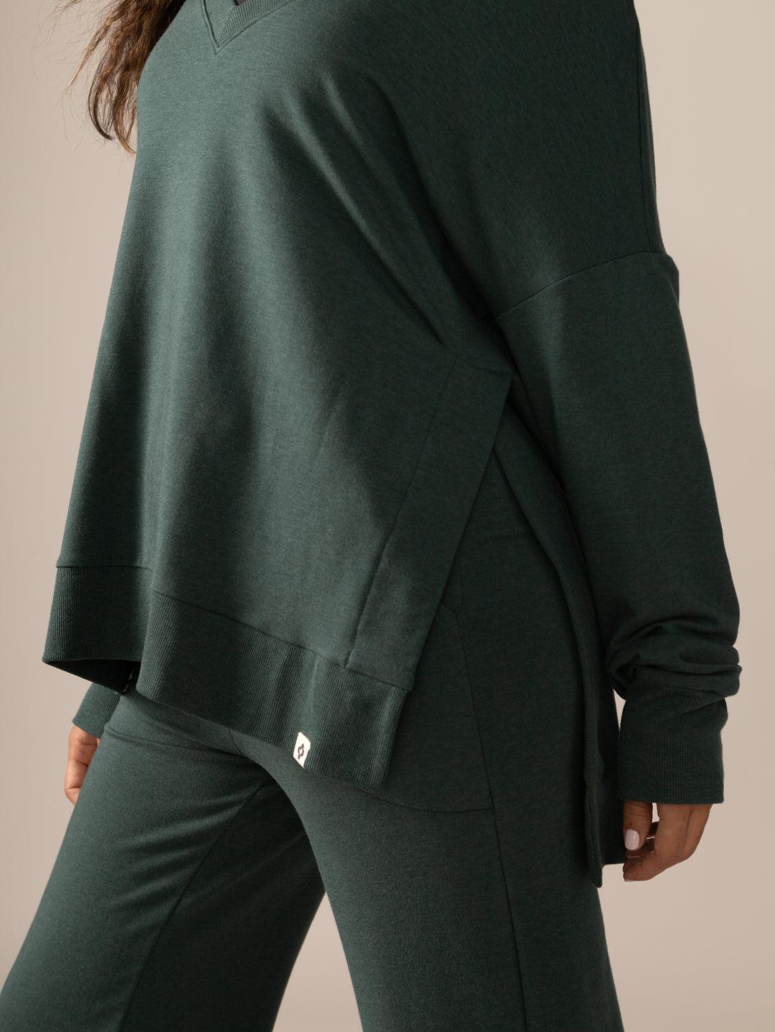 Rose Boreal - Sweatshirt - Forillon Sweatshirt - Dark Lagoon