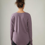 Rose Boreal - Top - Cozy Long Sleeve Shirt - Fig