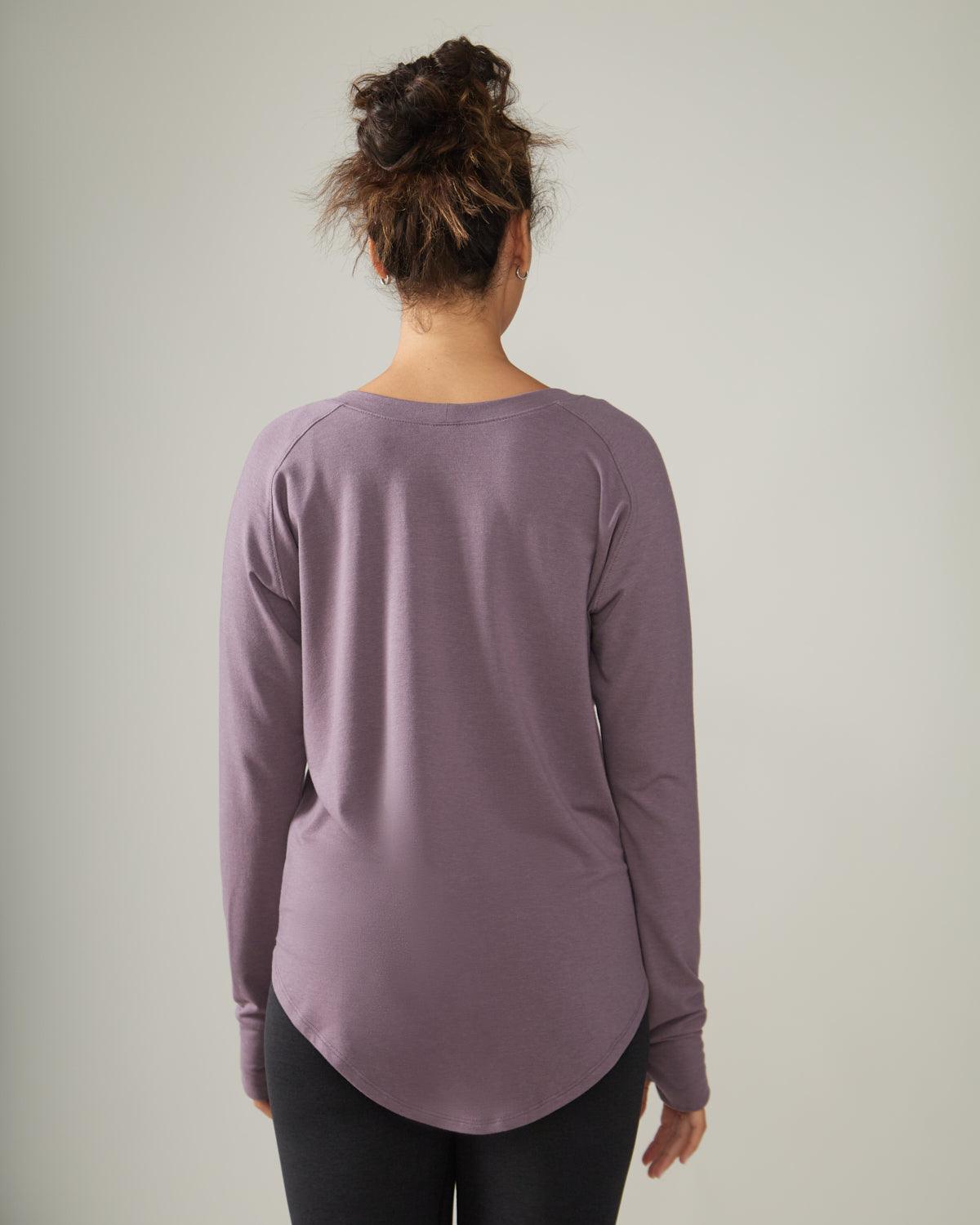 Rose Boreal - Top - Cozy Long Sleeve Shirt - Fig