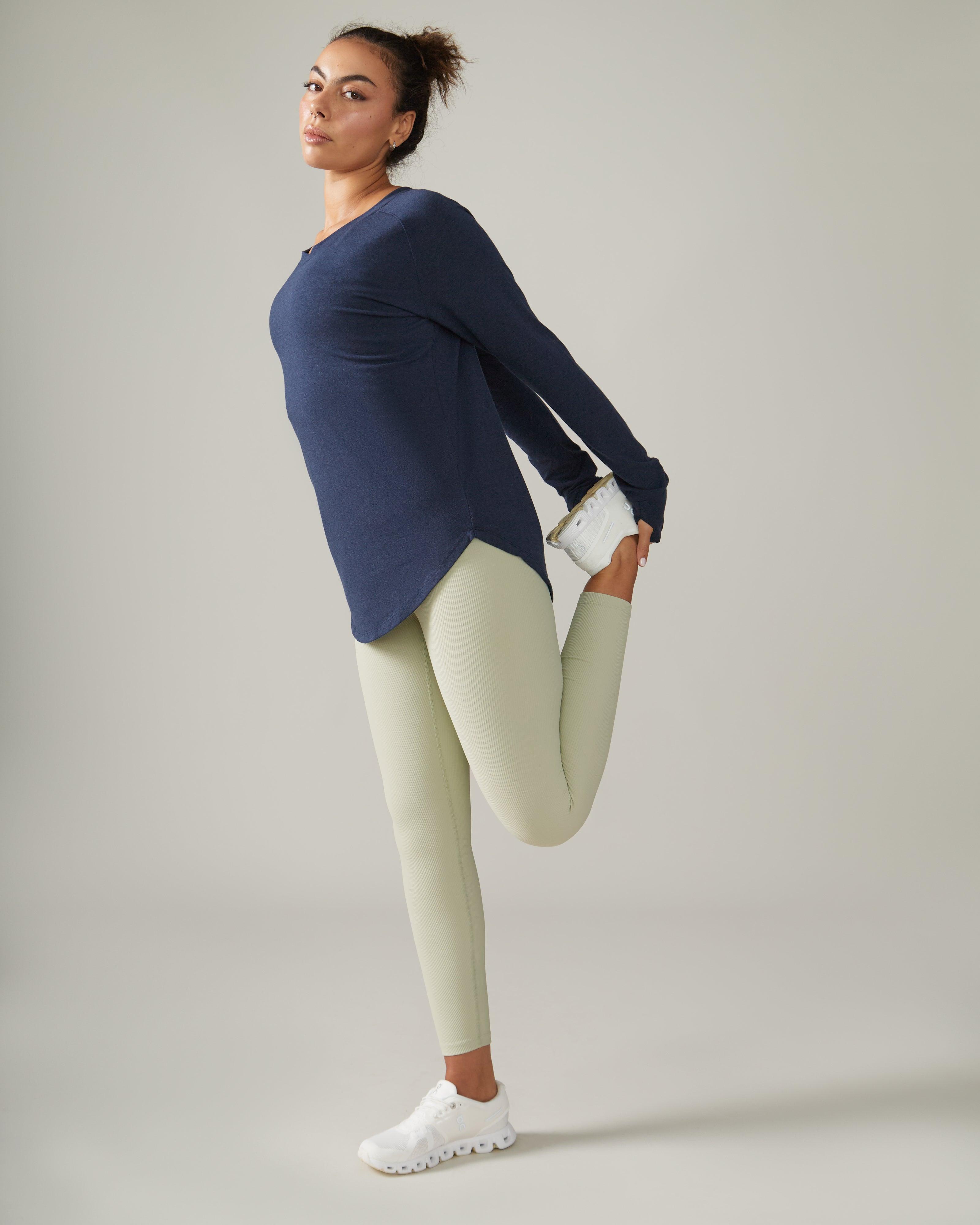Rose Boreal - Top - Cozy Long Sleeve Shirt - Deep Ocean