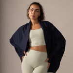 Rose Boreal - Jacket - Grateful Shrug - Deep Ocean