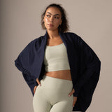 Rose Boreal - Jacket - Grateful Shrug - Deep Ocean