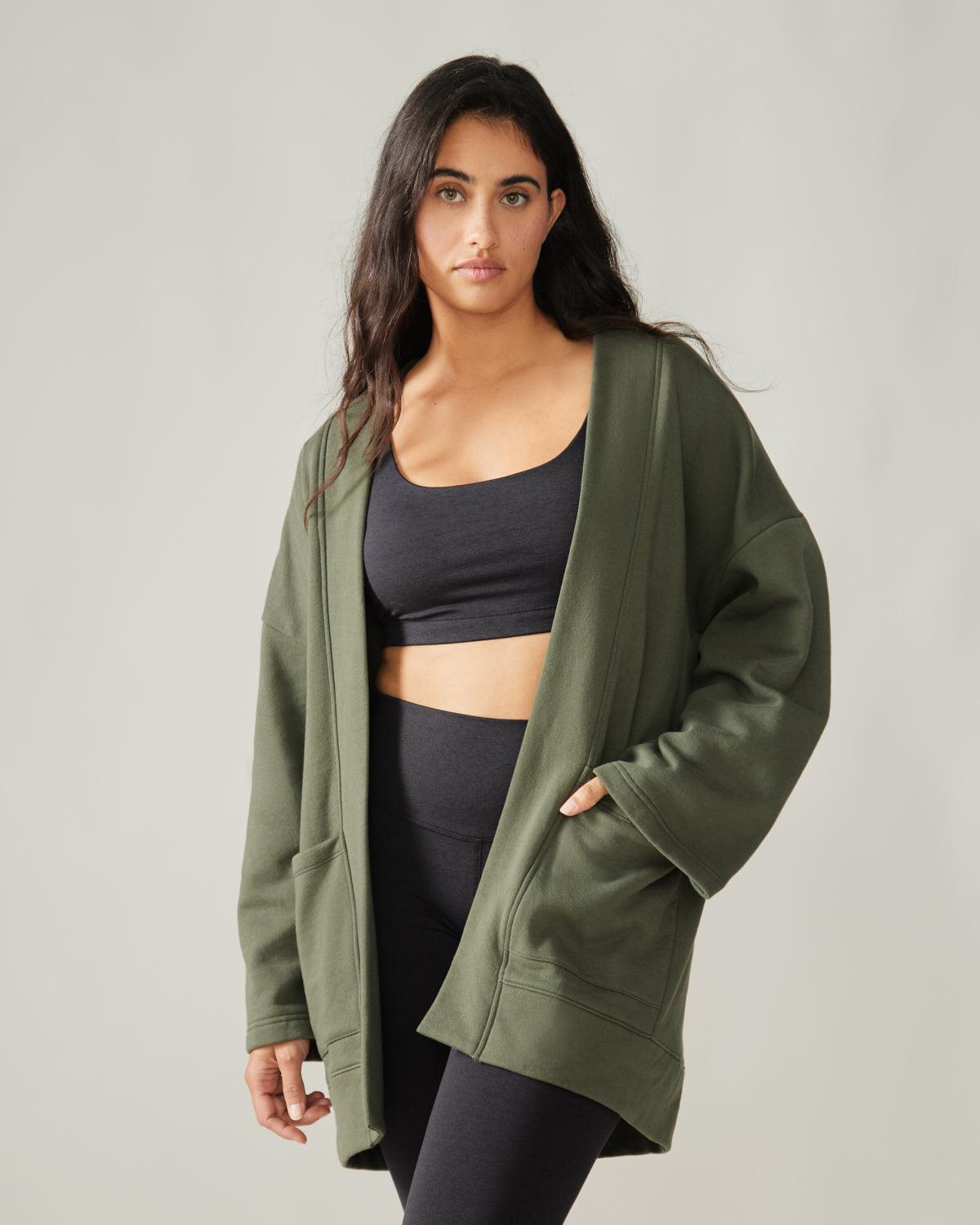 Rose Boreal - Jacket - Northwind Cardigan - Moss