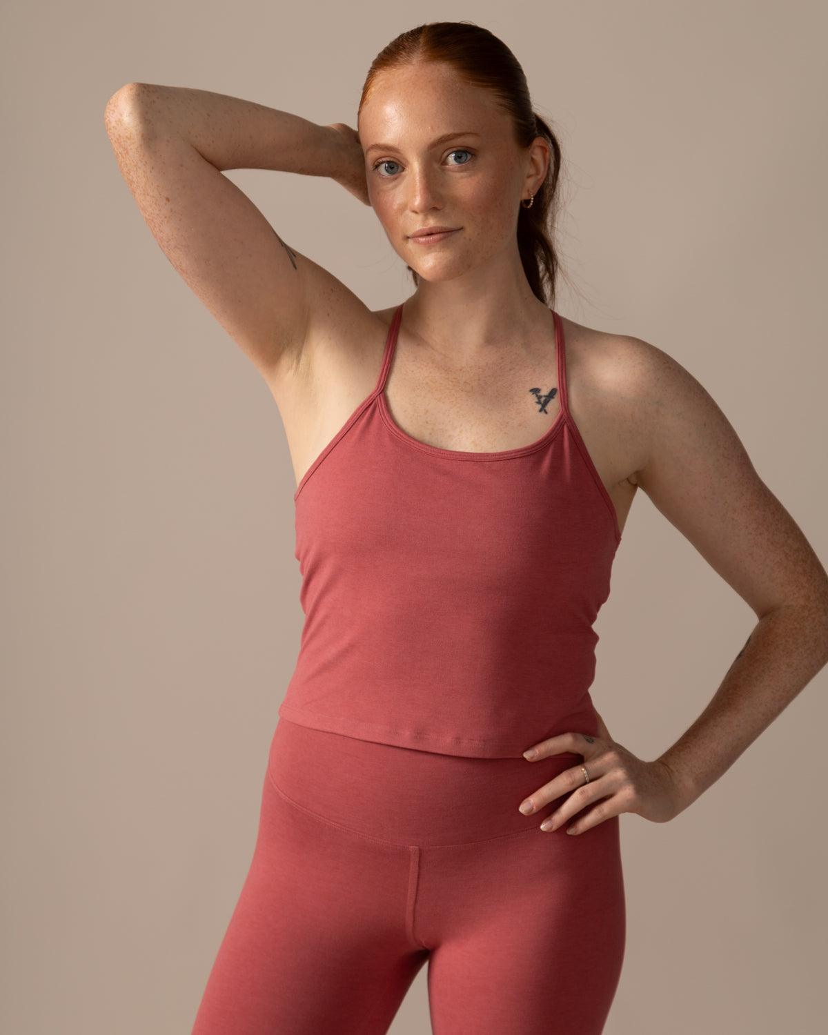 Rose Boreal - Tank Top - Summit Tank Top - Cherry