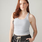 Rose Boreal - Tank Top - Long Mile-End Tank Top - Moon