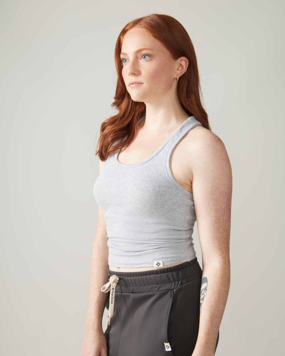 Rose Boreal - Tank Top - Long Mile-End Tank Top - Moon