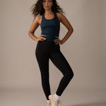 Rose Boreal - Tank Top - Long Mile-End Tank Top - Blue Lagoon