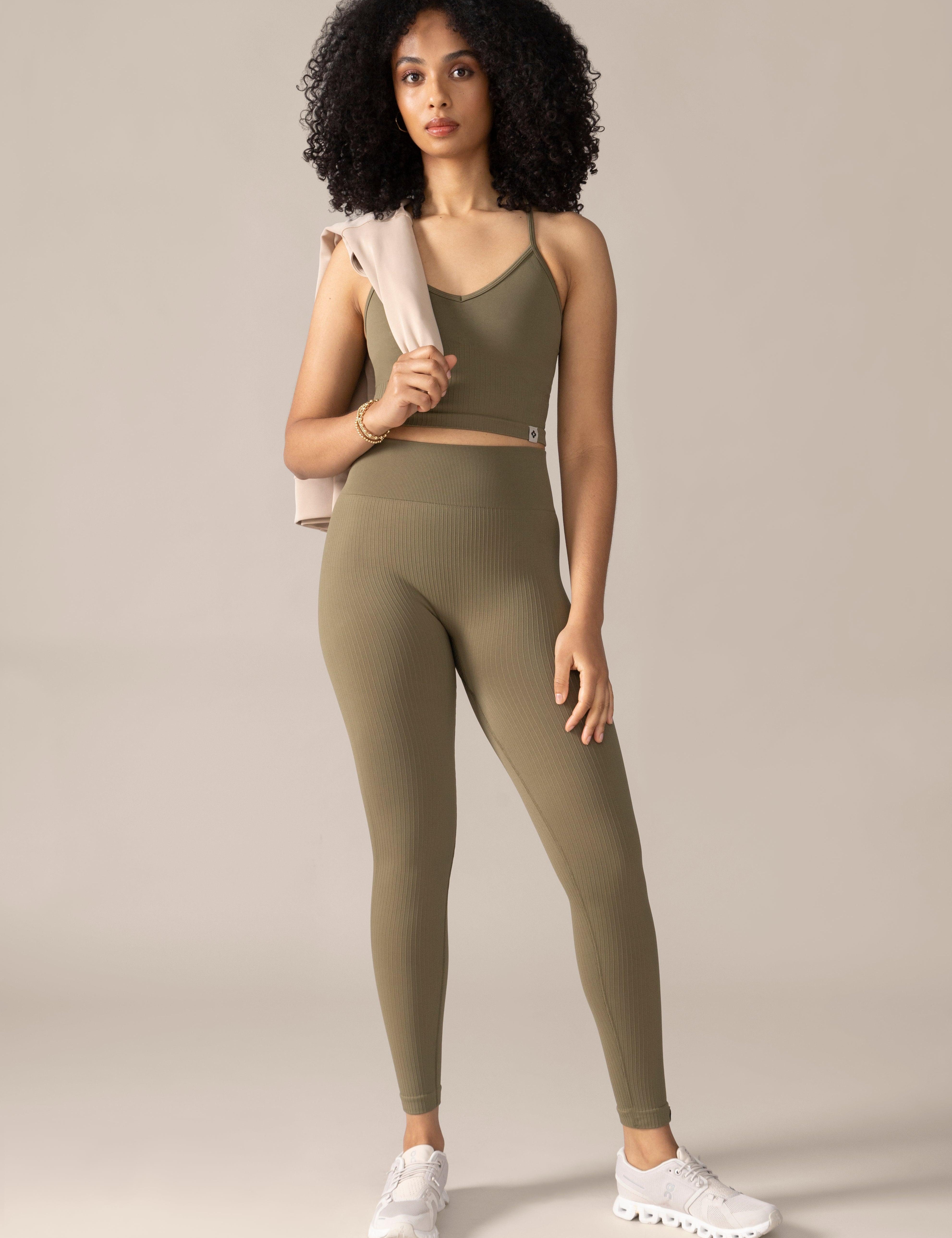 Rose Boreal - Legging - Contour Seamless Legging - Olive