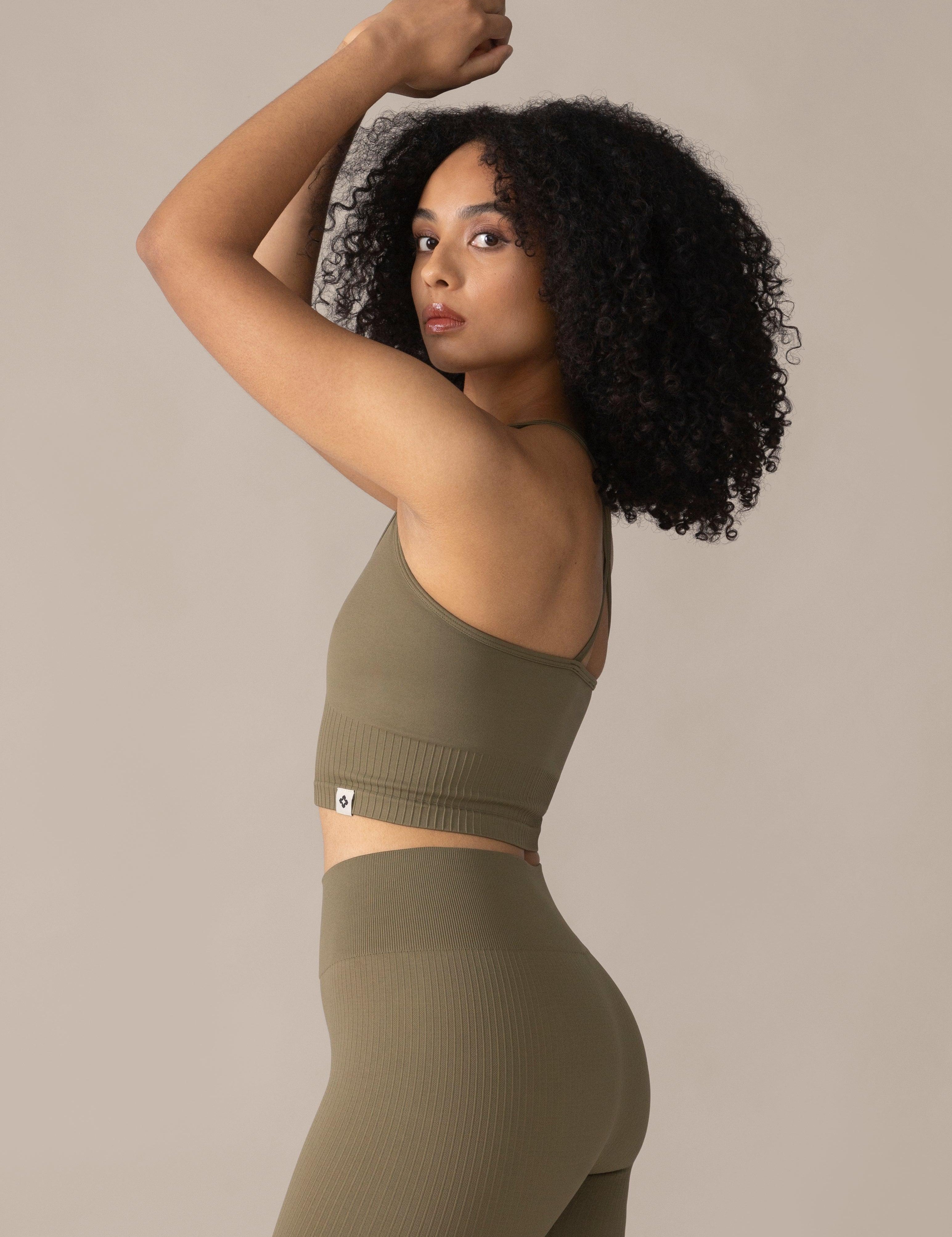 Rose Boreal - Bra - Contour Seamless Bra - Olive