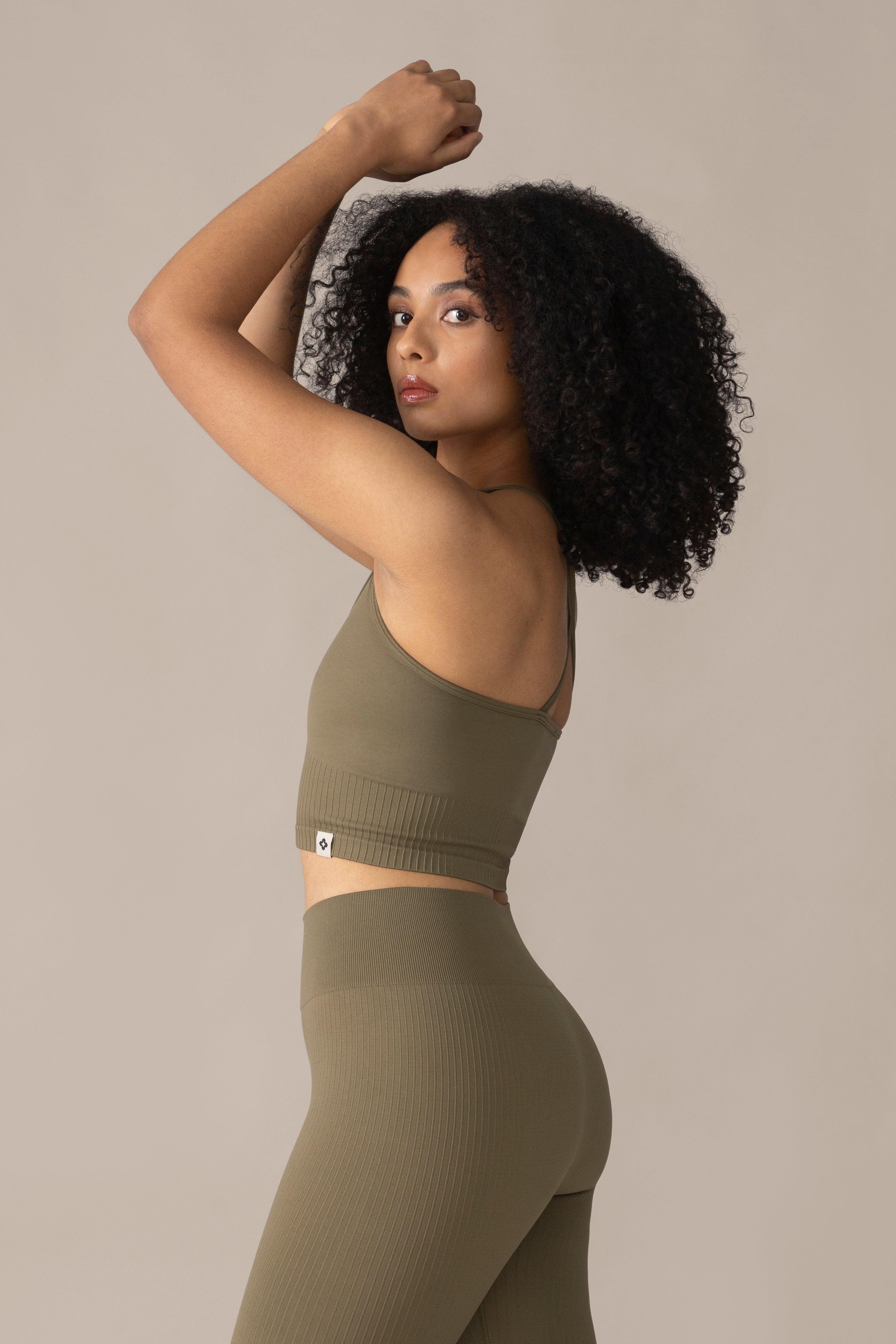 Rose Boreal - Bra - Contour Seamless Bra - Olive