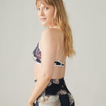 Rose Boreal - Bralette - Upcycling Bralette - Gothic Bloom