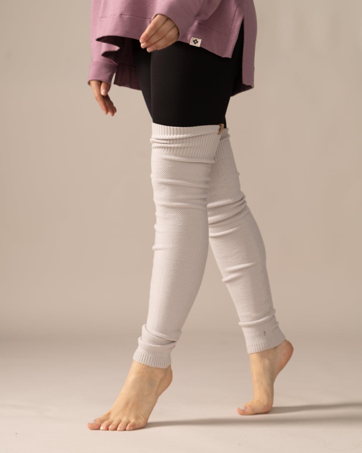 Rose Boreal - Leg Warmer - Keep Me Warm Legs Warmer - Cloud Cream