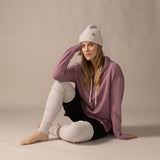 Rose Boreal - Leg Warmer - Keep Me Warm Legs Warmer - Cloud Cream