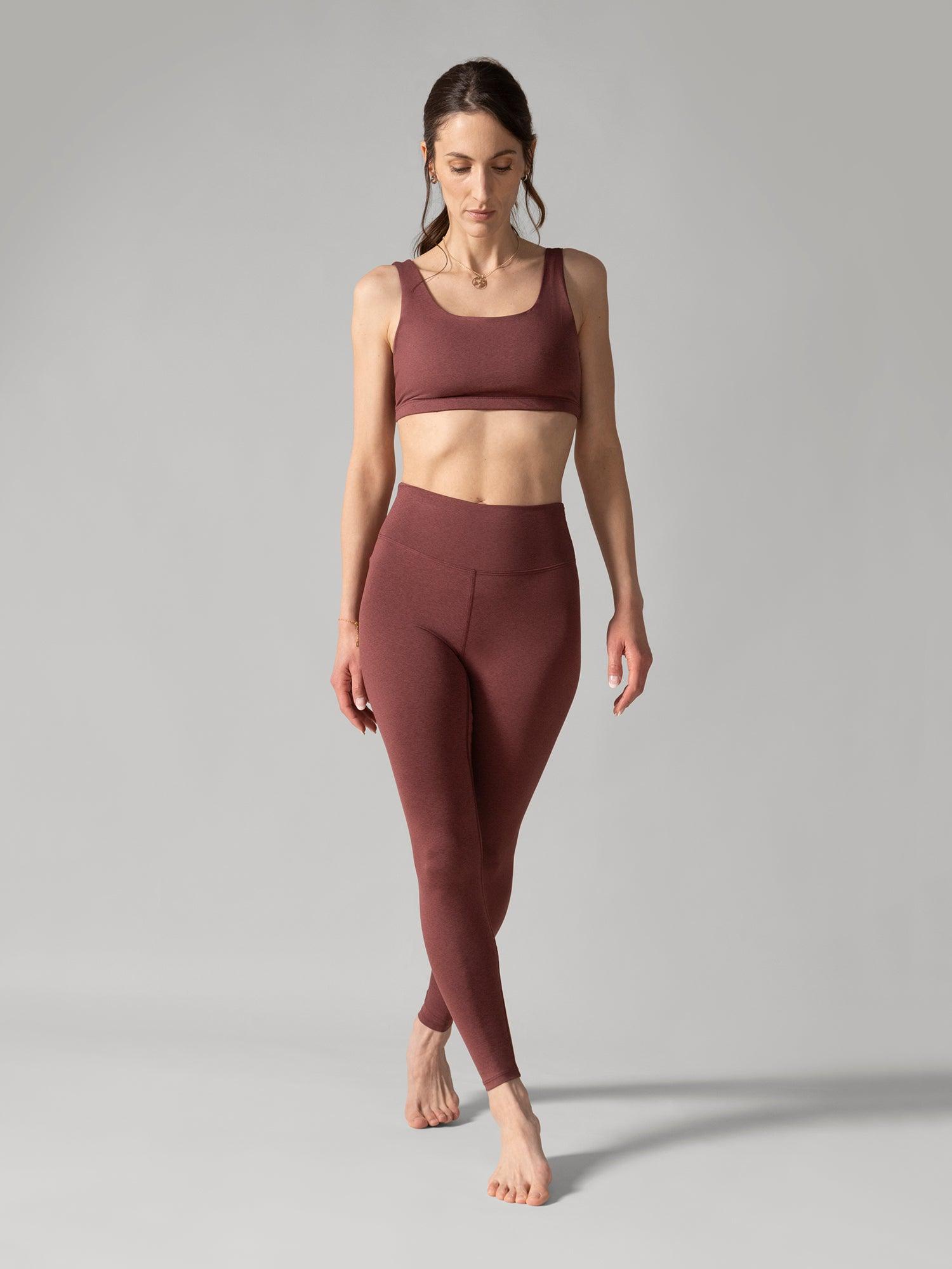 Rose Boreal - Legging - Buttery Soft BFF High-Rise Legging - Rhubarb