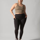 Rose Boreal - Legging - Buttery Soft BFF High-Rise Legging with Pockets - Total Eclipse