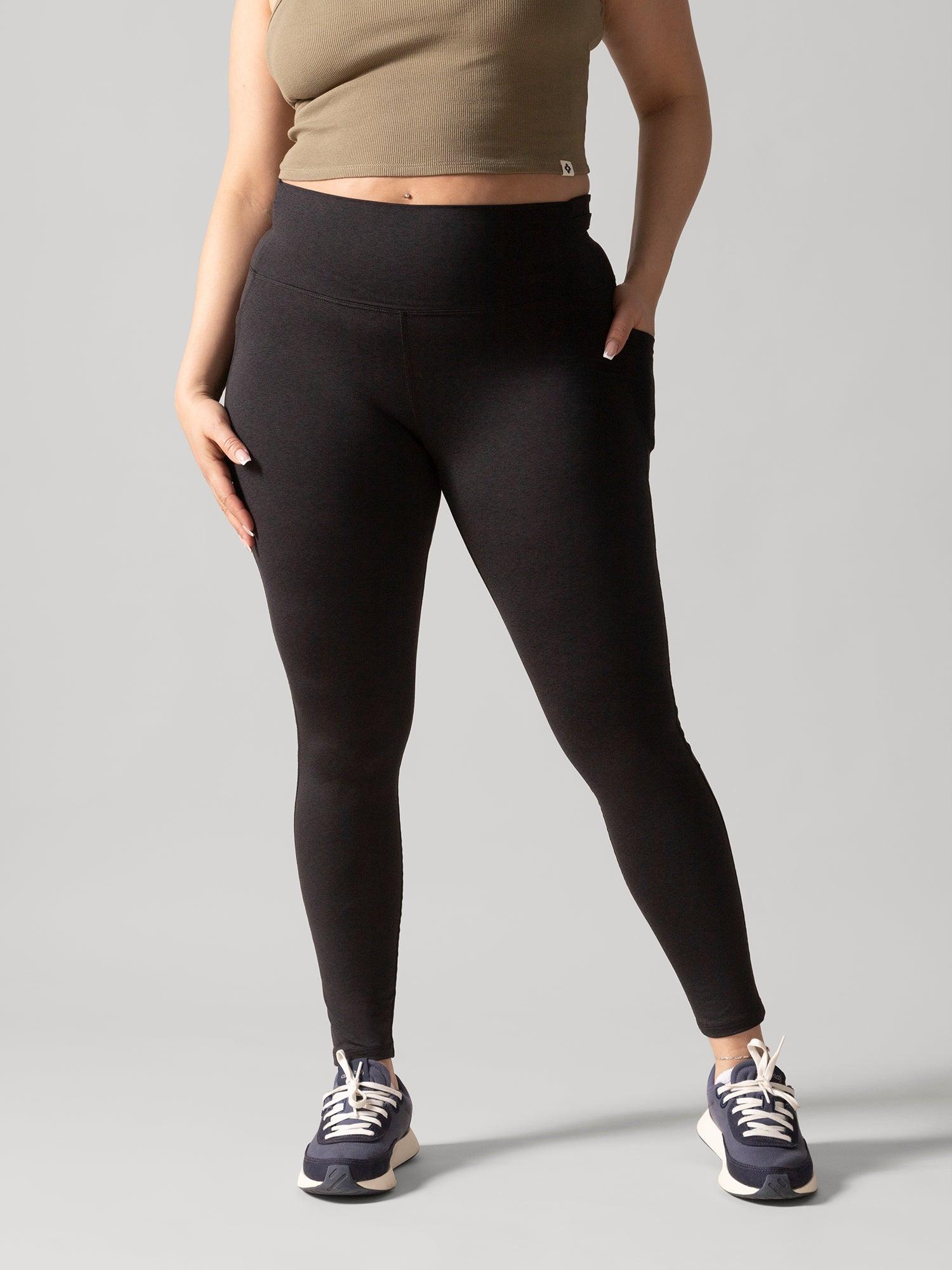 Rose Boreal - Legging - Buttery Soft BFF High-Rise Legging with Pockets - Total Eclipse