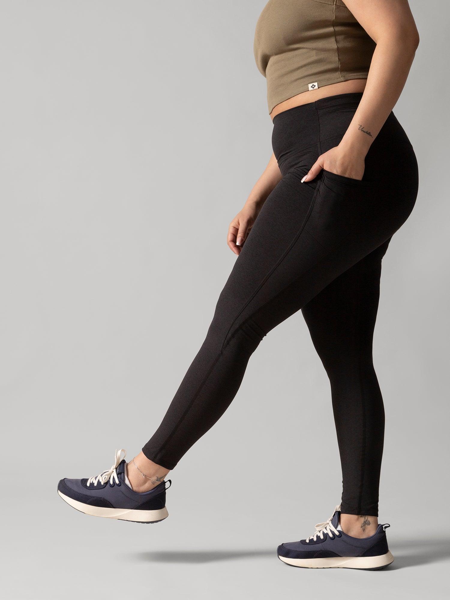 Rose Boreal - Legging - Buttery Soft BFF High-Rise Legging with Pockets - Total Eclipse
