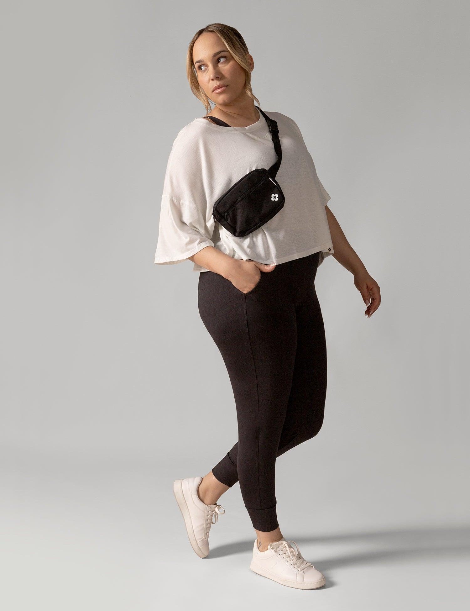 Rose Boreal - Jogger - Buttery Soft BFF Jogger Pants - Total Eclipse