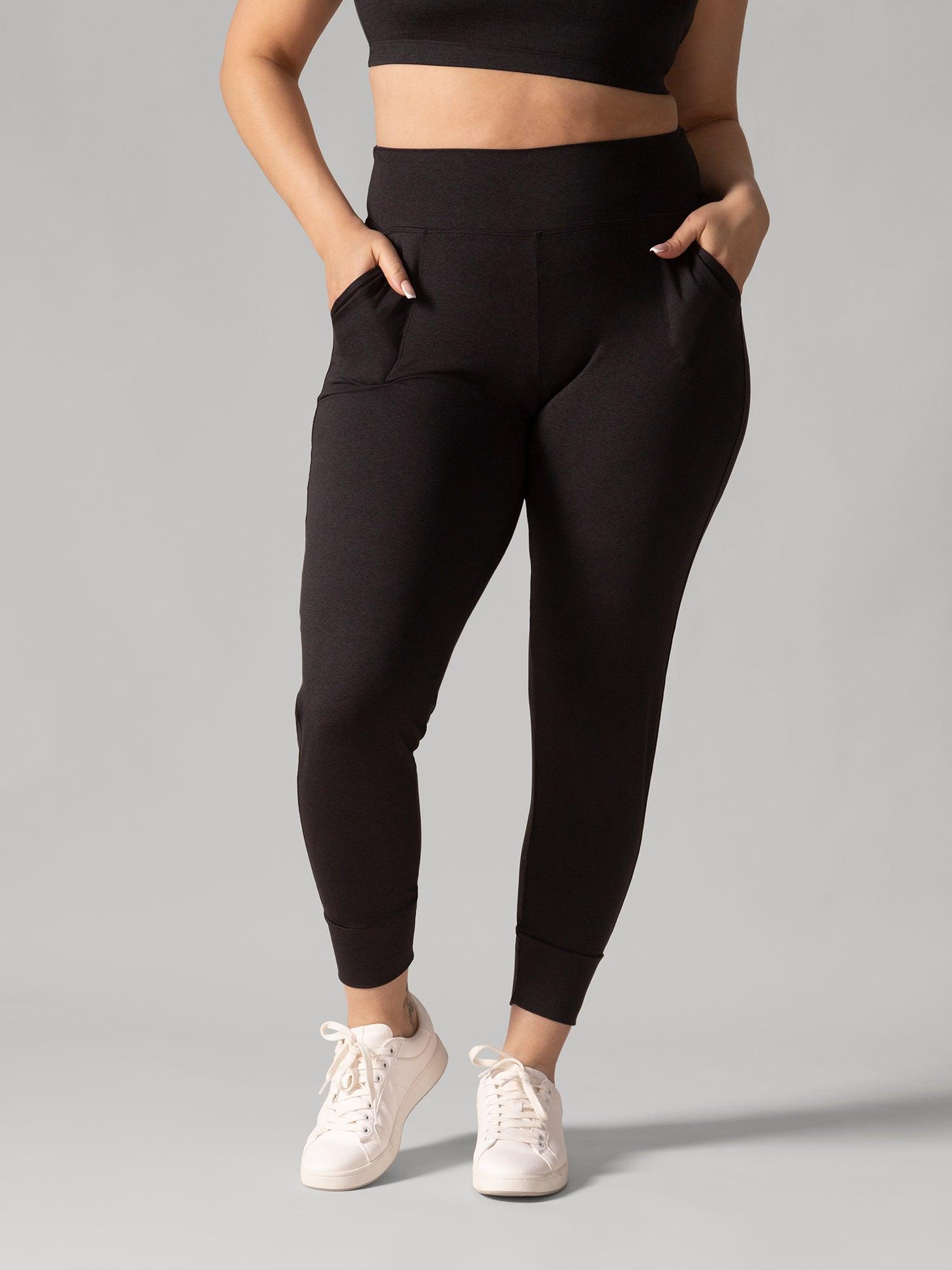 Rose Boreal - Jogger - Buttery Soft BFF Jogger Pants - Total Eclipse