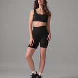 Rose Boreal - Short - Buttery Soft High-Rise BFF Shorts - Total Eclipse