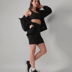Rose Boreal - Short - Buttery Soft High-Rise BFF Shorts - Total Eclipse