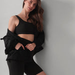 Rose Boreal - Short - Buttery Soft High-Rise BFF Shorts - Total Eclipse