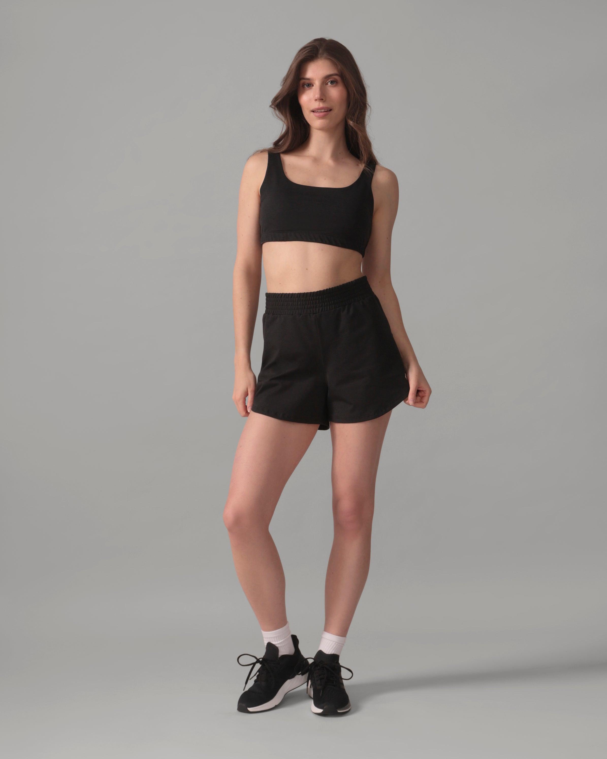 Rose Boreal - Short - Buttery Soft BFF Holiday Shorts - Total Eclipse