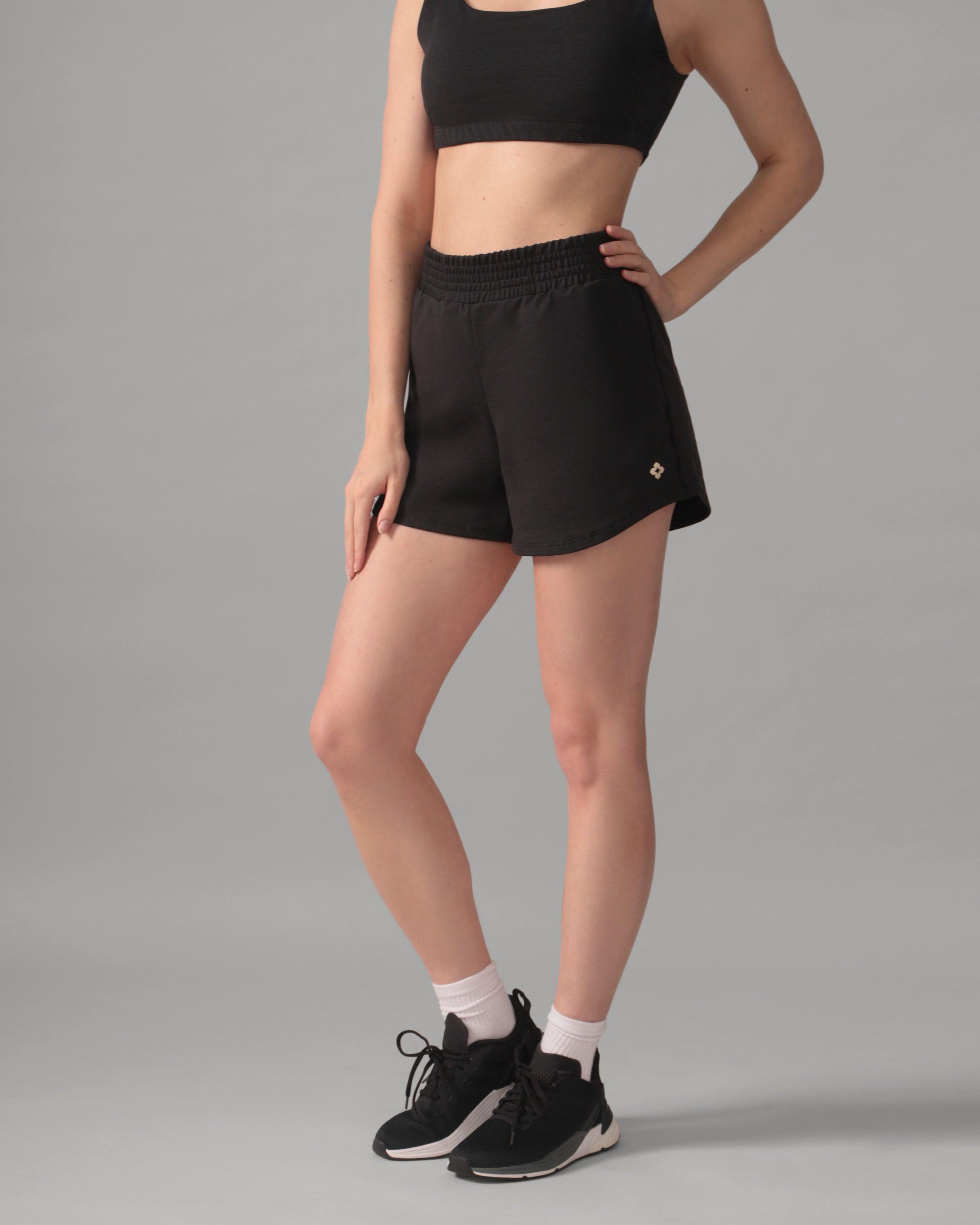Rose Boreal - Short - Buttery Soft BFF Holiday Shorts - Total Eclipse