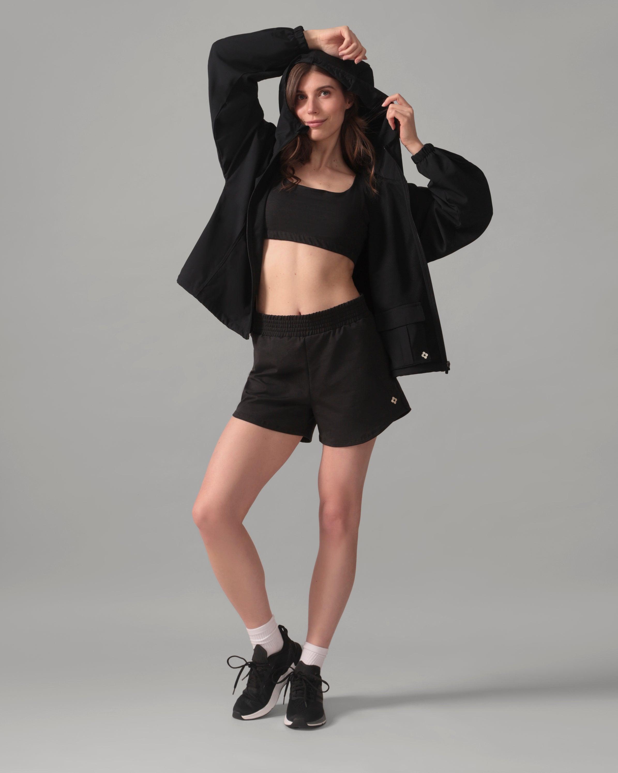 Rose Boreal - Short - Buttery Soft BFF Holiday Shorts - Total Eclipse
