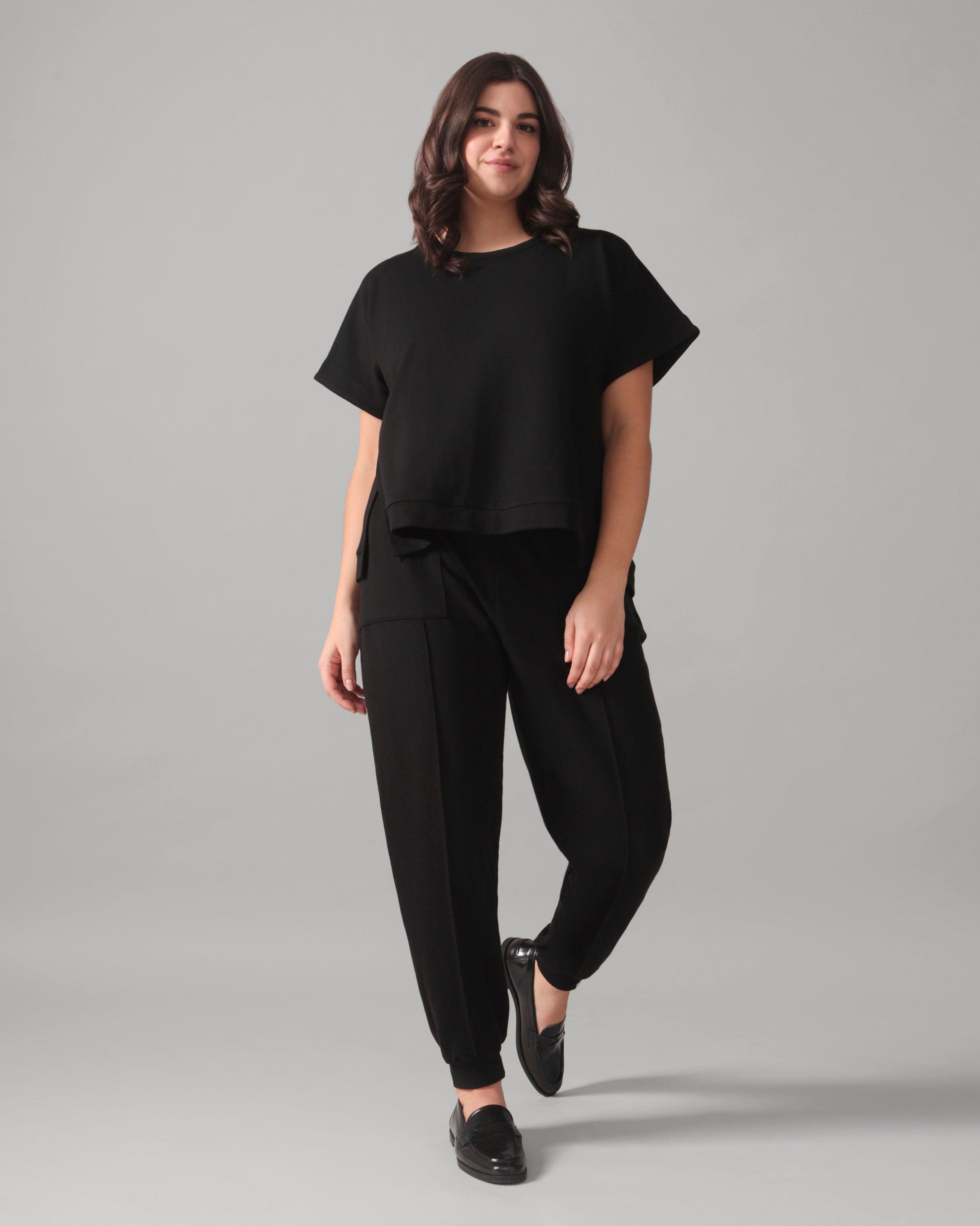 Rose Boreal - Jogger - Casual Slim Cuff Jogger Pant - Total Eclipse